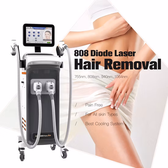 Diode Laser 755 808 1064 Nm Beauty Salon Machine for Hair Removal