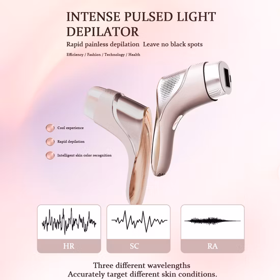 Latest Technology Beauty Equipment Sapphire Ice cool IPL Painless Hair Removal